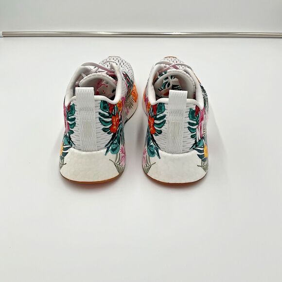 NOBULL Tropical Floral Journey White Running Shoes Mens Size 8 Athletic Sneakers main image 4